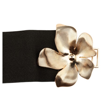 Paçuli Moda ÇİÇEK Tokalı Kadın Kemeri