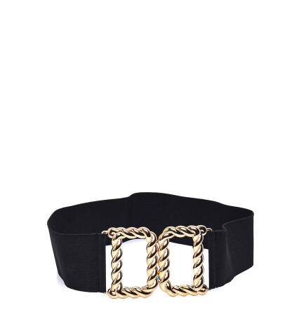 Paçuli Moda D Geçmeli Lastikli Kadın Kemeri 