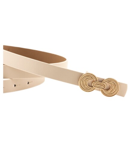 Paçuli Moda İnce Düğüm Tokalı 4 Lü Set Kadın Kemeri