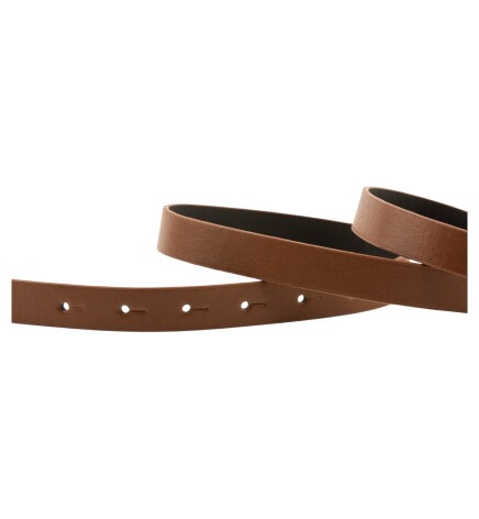 Paçuli Moda İnce Düğüm Tokalı Taba Kadın Kemeri