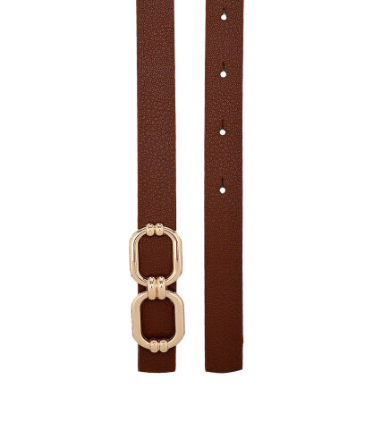 Paçuli Moda İnce Pİmli Tokalı Kadın Kemeri