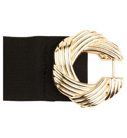 Paçuli Moda Kadın Burgu Tokalı Lastikli Kemer 20094