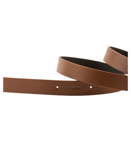 Paçuli Moda Kalın Halka Tokalı İkili Set Siyah_Taba Kadın Kemeri