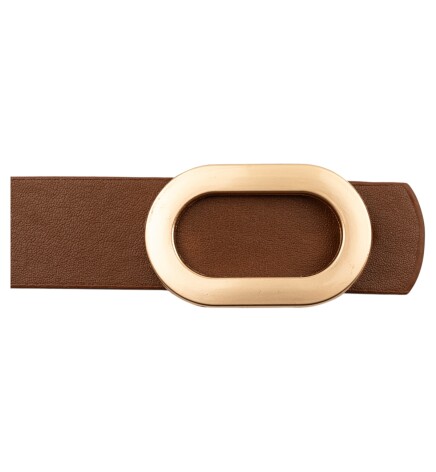 Paçuli Moda Kalın Oval Tokalı 4lü Set Kadın Kemeri