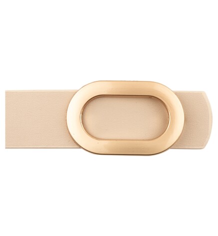 Paçuli Moda Kalın Oval Tokalı 4lü Set Kadın Kemeri