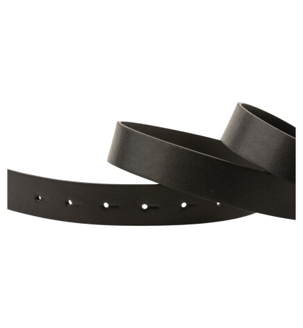 Paçuli Moda Kalın Oval Tokalı siyah Kadın Kemeri