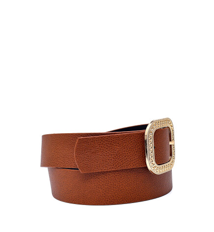 Paçuli Moda Kare Desenli Tokalı Kadın Kemeri, Pantolon Kemeri, Ceket Kemeri, Gömlek Kemeri