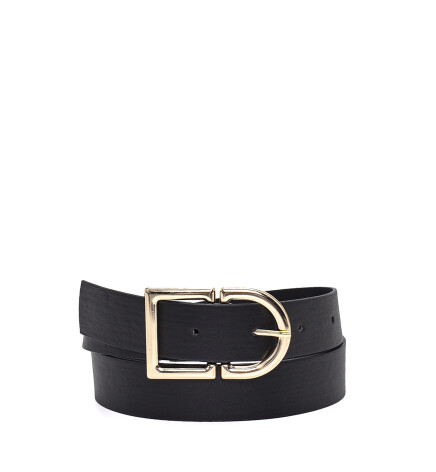 Paçuli Moda Siyah Tokalı Kemer FK1613