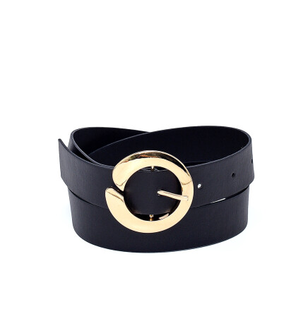 Paçuli Moda Yuvarlak Tokalı Kadın Kemer